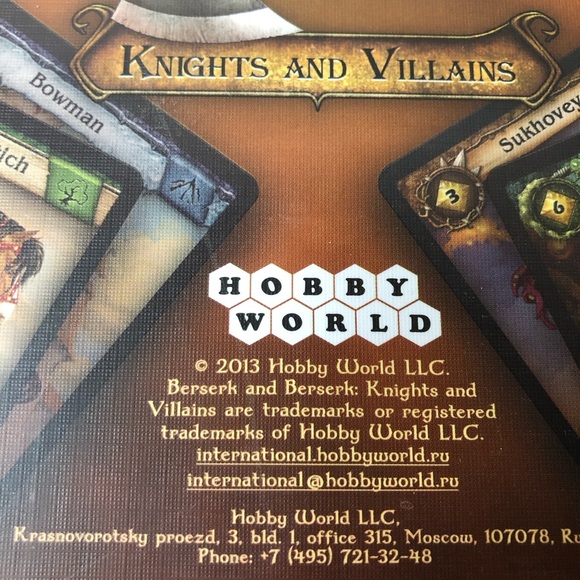 Berserk: Knights And Villains First Expansion For War Of The Realms New - Picture 8 of 10